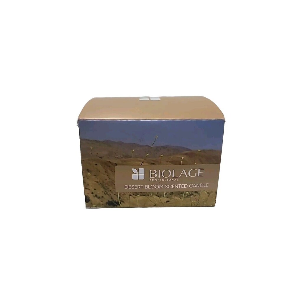 Biolage Desert Bloom Scent Candle - 4 oz/113 g - Tin Jar with Lid - New in Box!‎